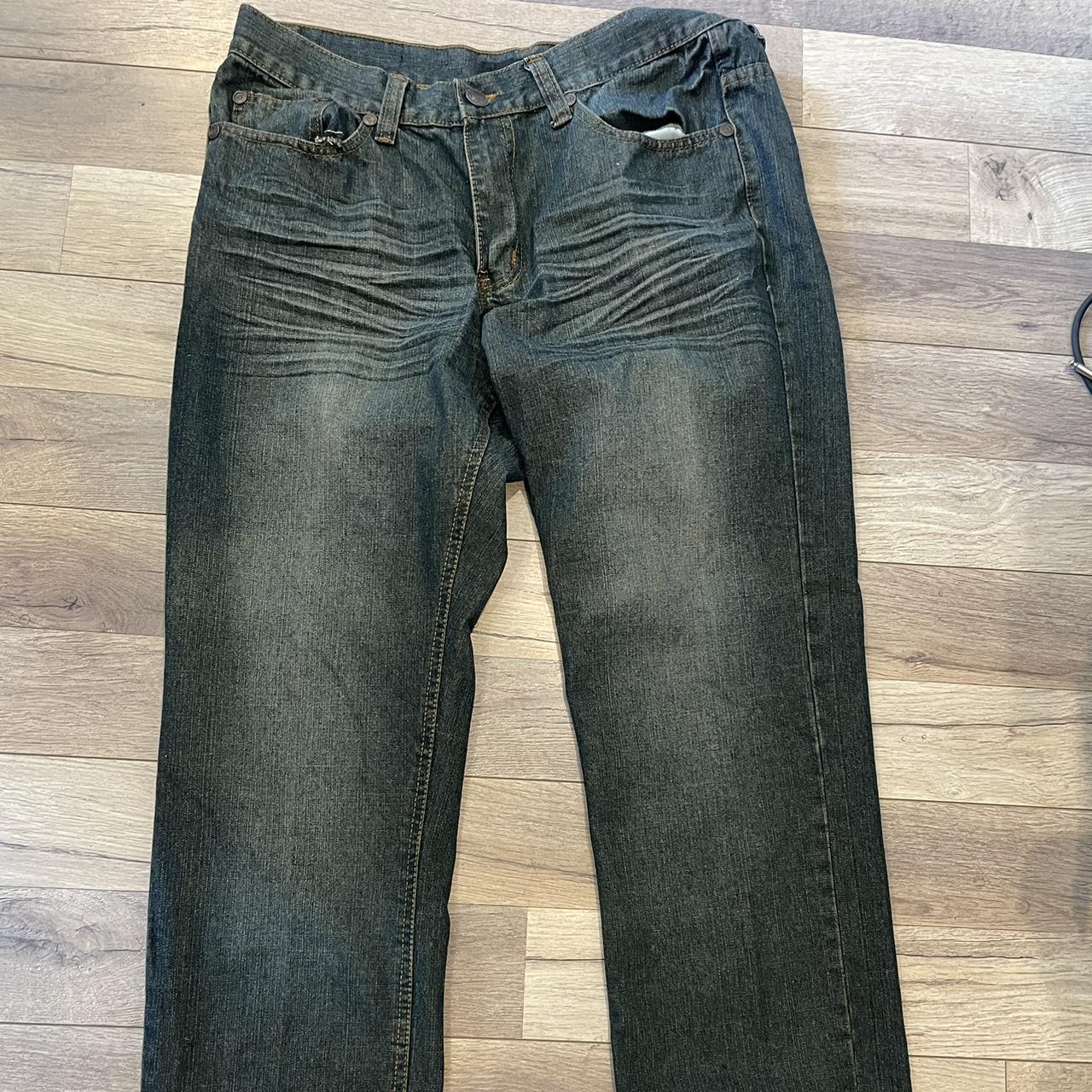 Nostic y2k baggy jeans. Great wash. 36x30 #y2k... - Depop