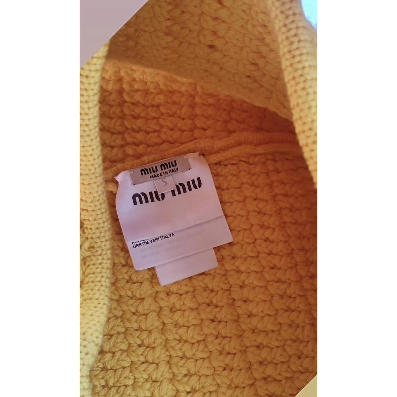 Miu Miu Women's Hat - Yellow/Multi – Miu Miu wool… - image 2