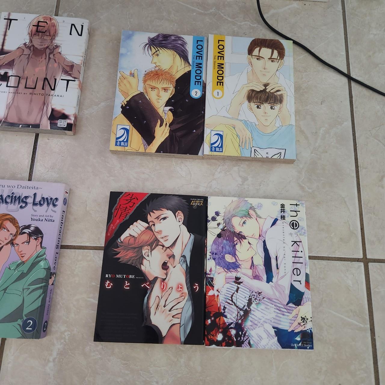 Bl/yaoi manga lot for sell 6 mangas total Each are... Depop