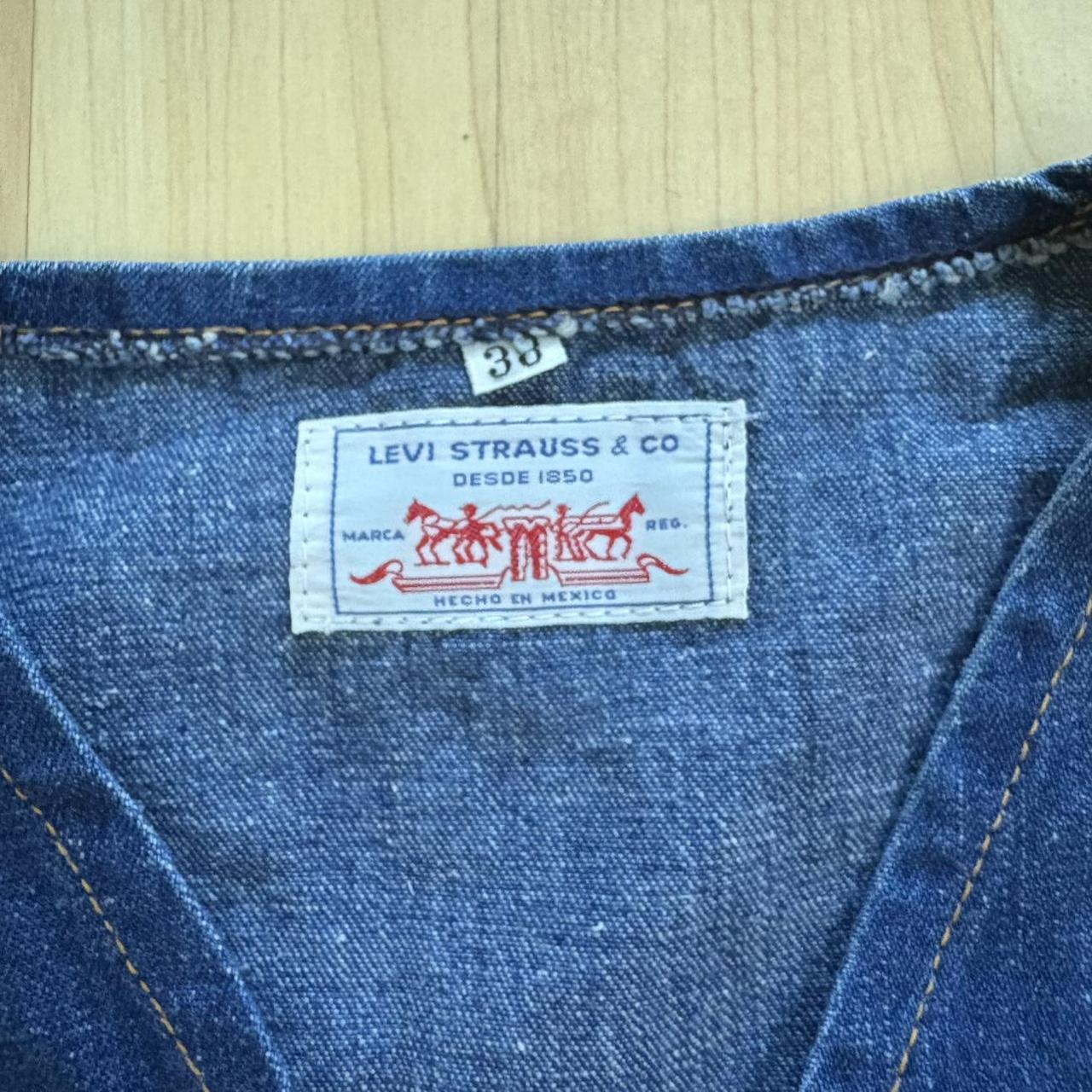 Levi's Men's Vest - Blue/Navy - M – 1970s Levi's … - image 4