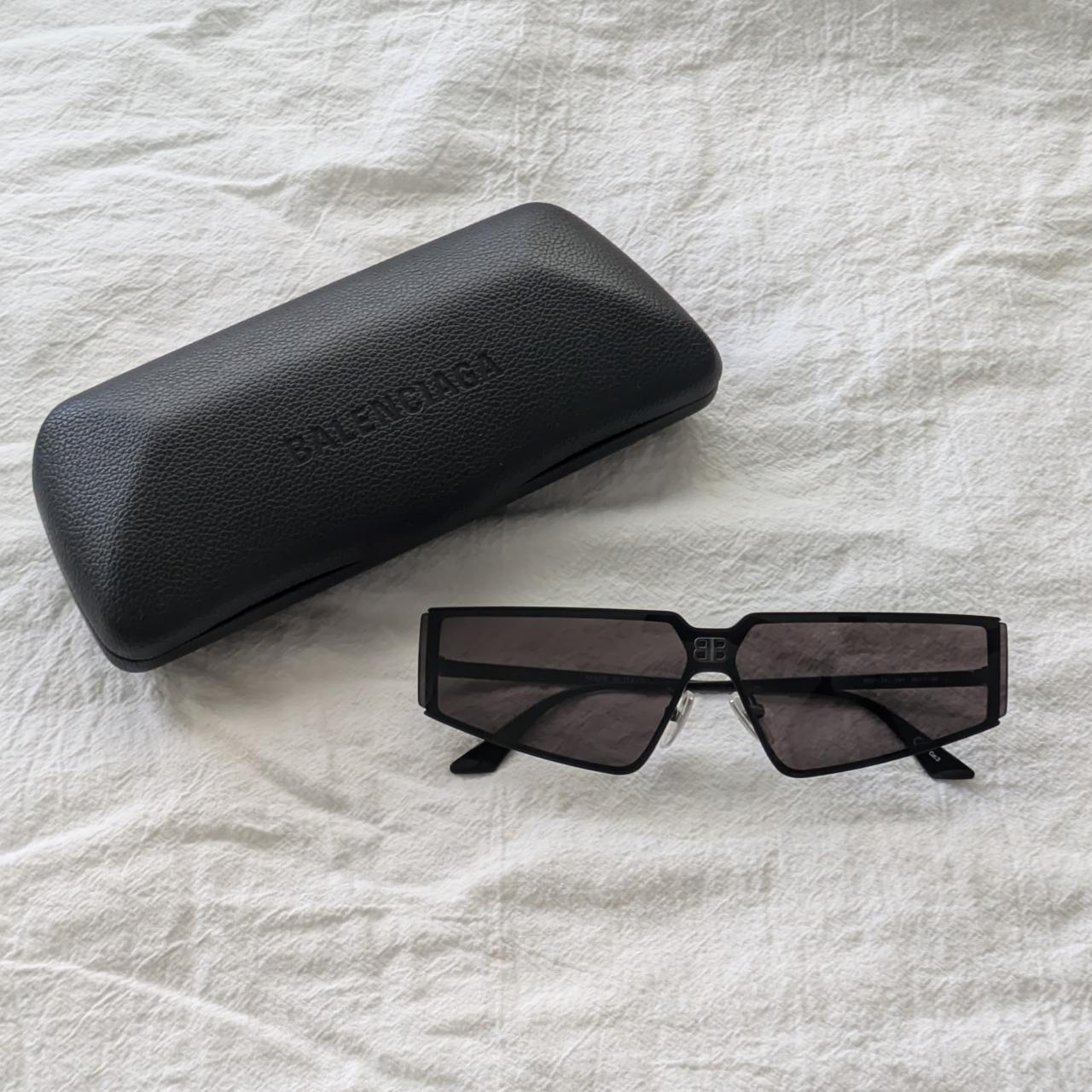 Balenciaga thin sunglasses best sale