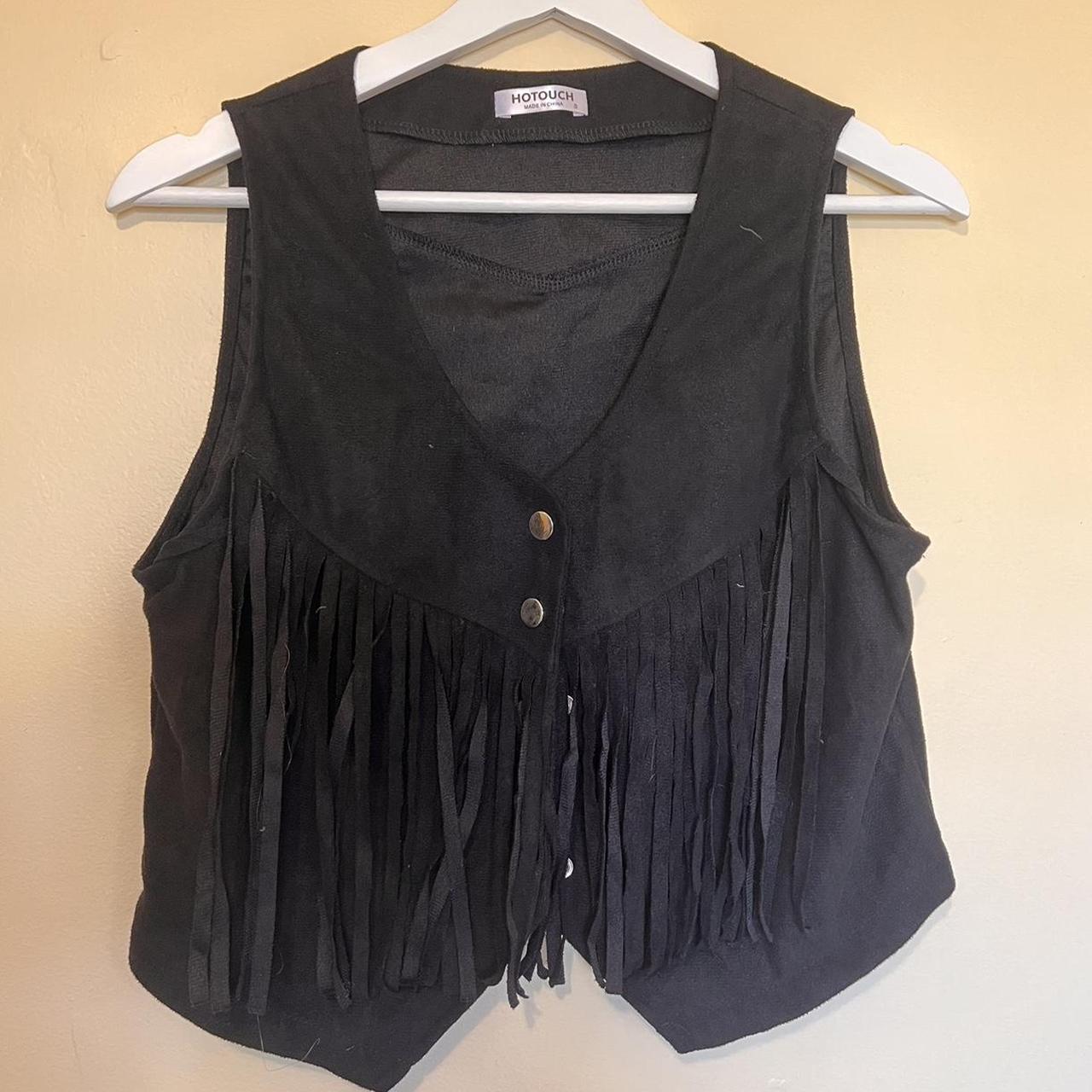 Cowgirl fringe vest This vest can be such an easy... - Depop