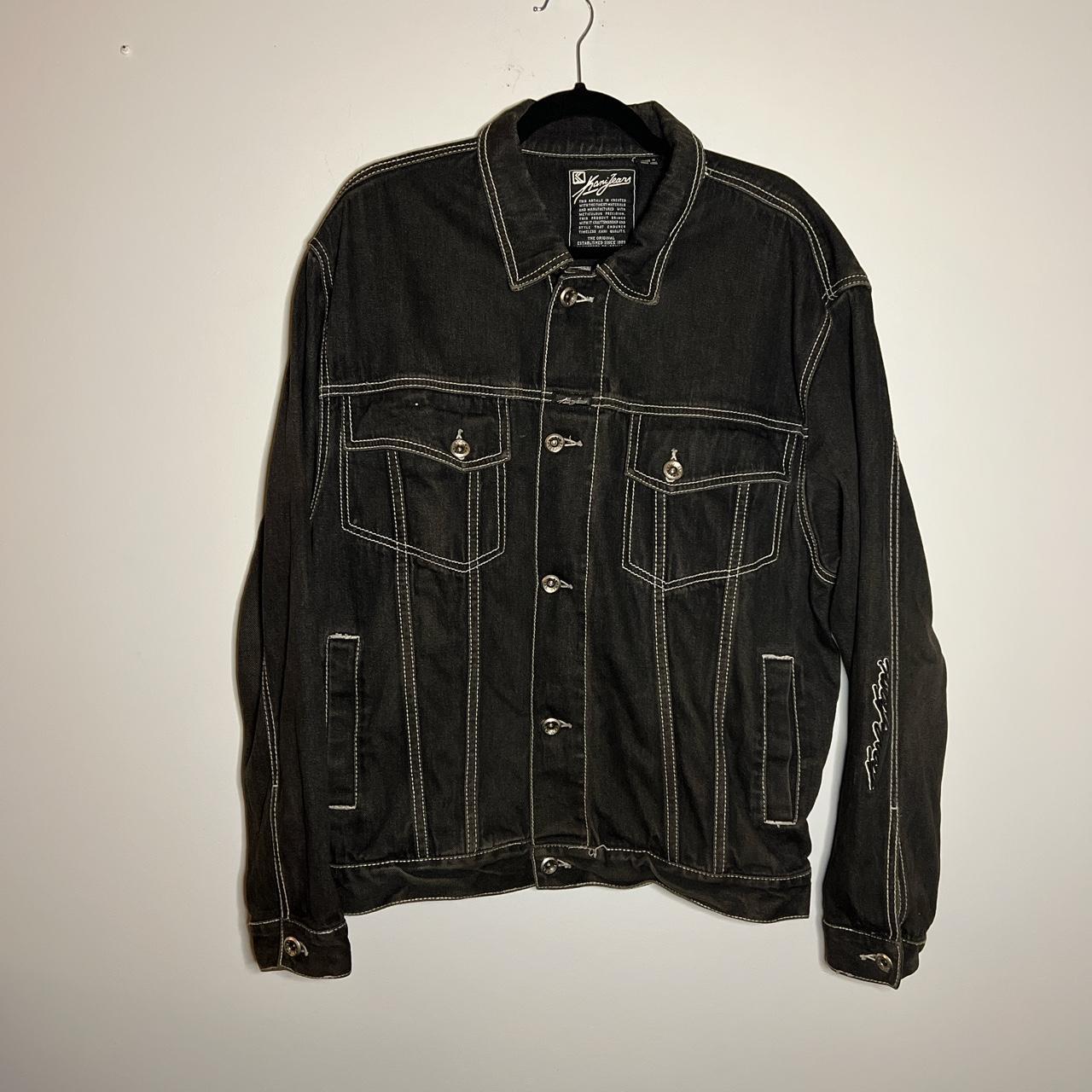 Karl Kani Men's Black Coat
