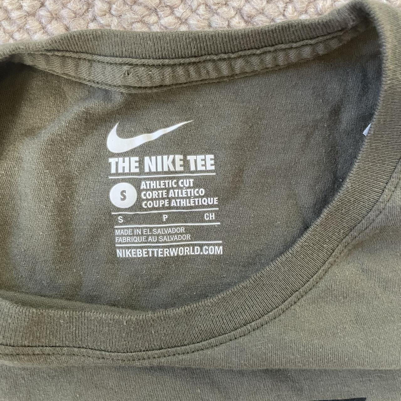 Nike Air green t-shirt. Super comfy and in excellent... - Depop