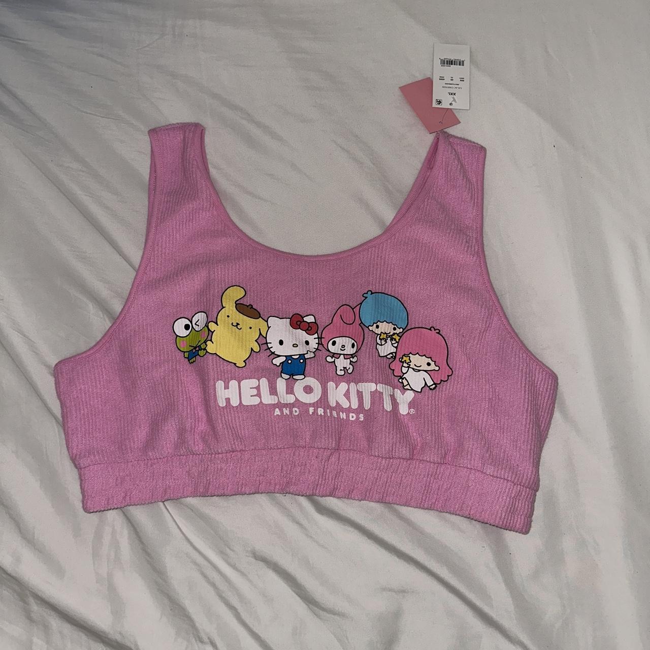 Hello kitty & friends top ! size: xxl brand new... - Depop