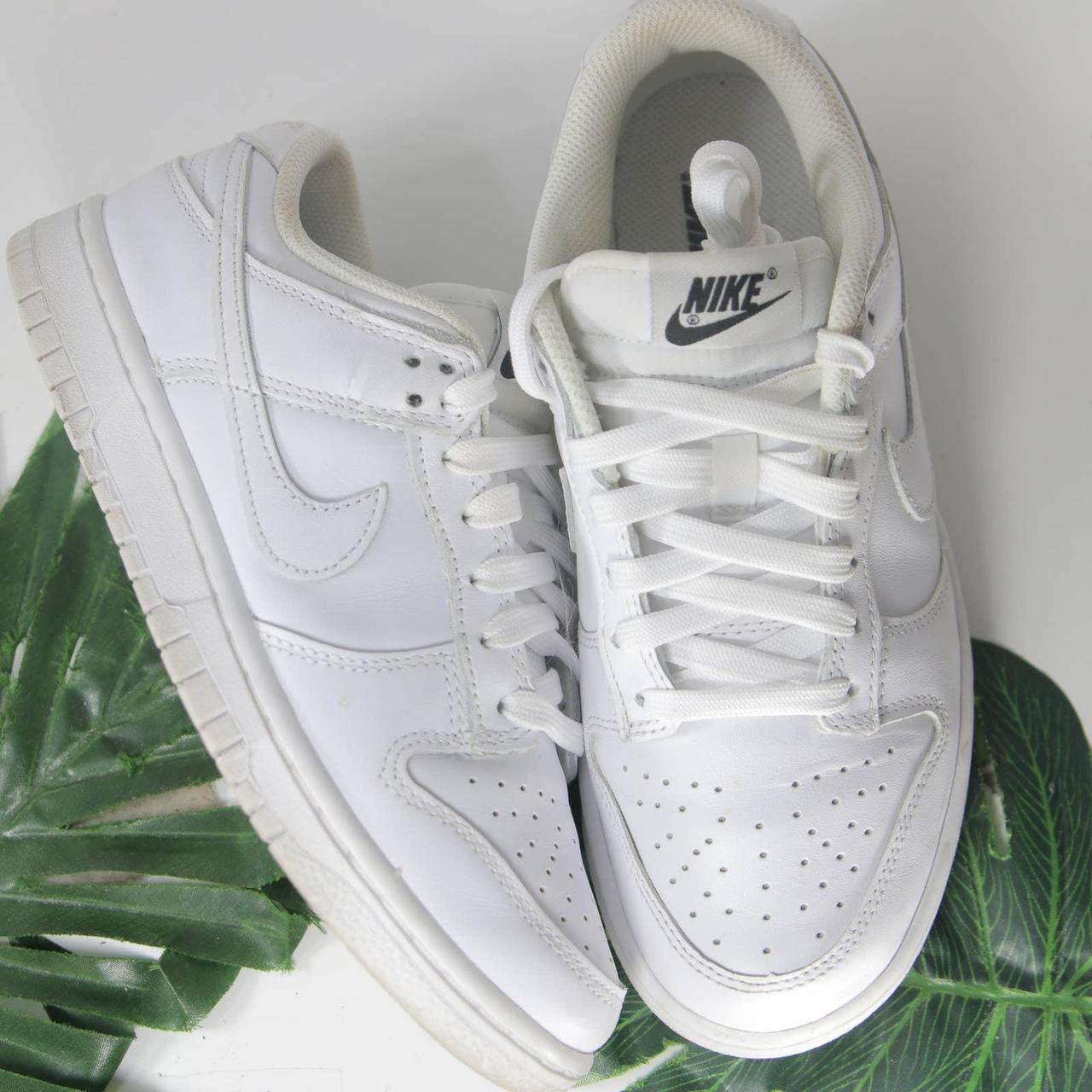 dunk all white