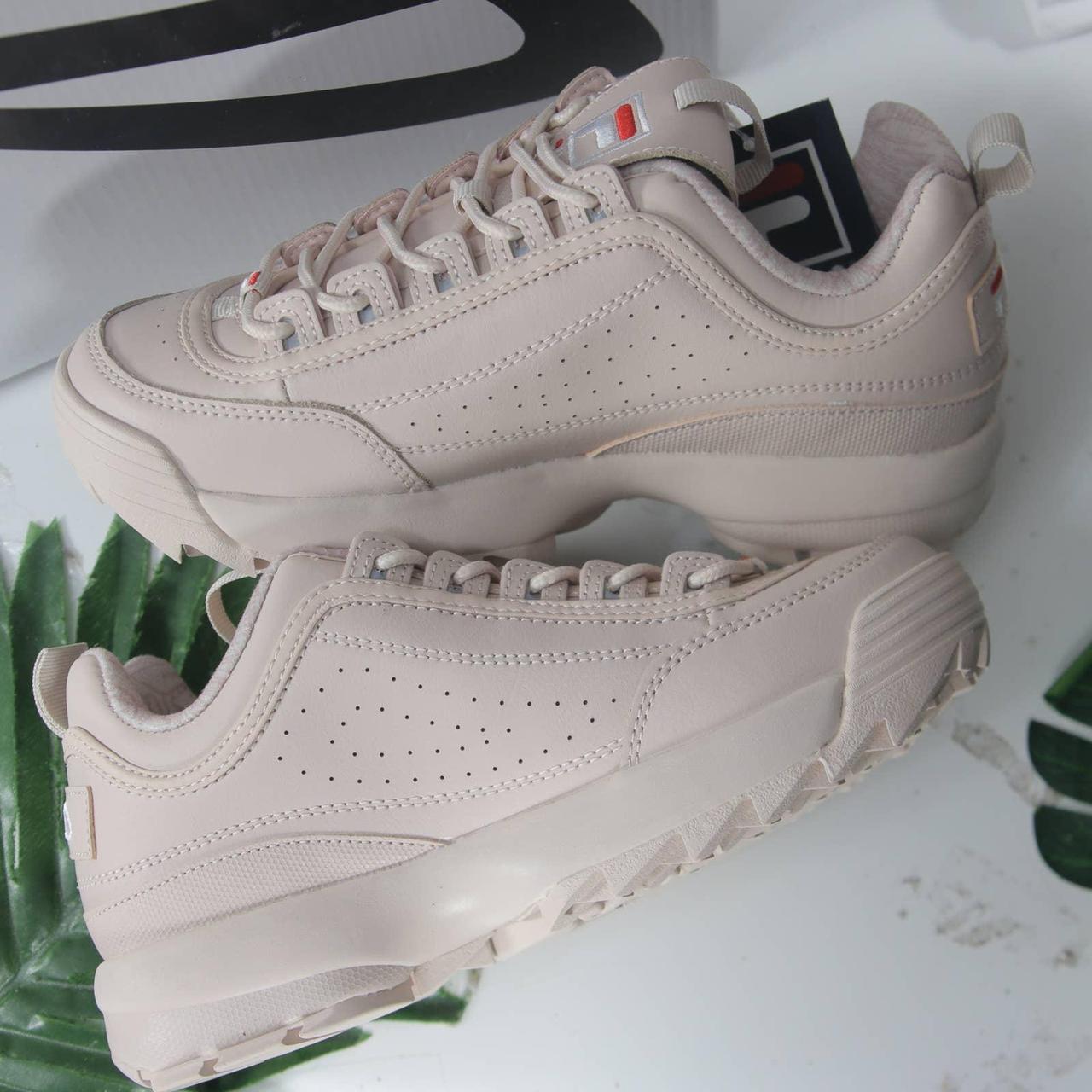 fila disruptor light pink