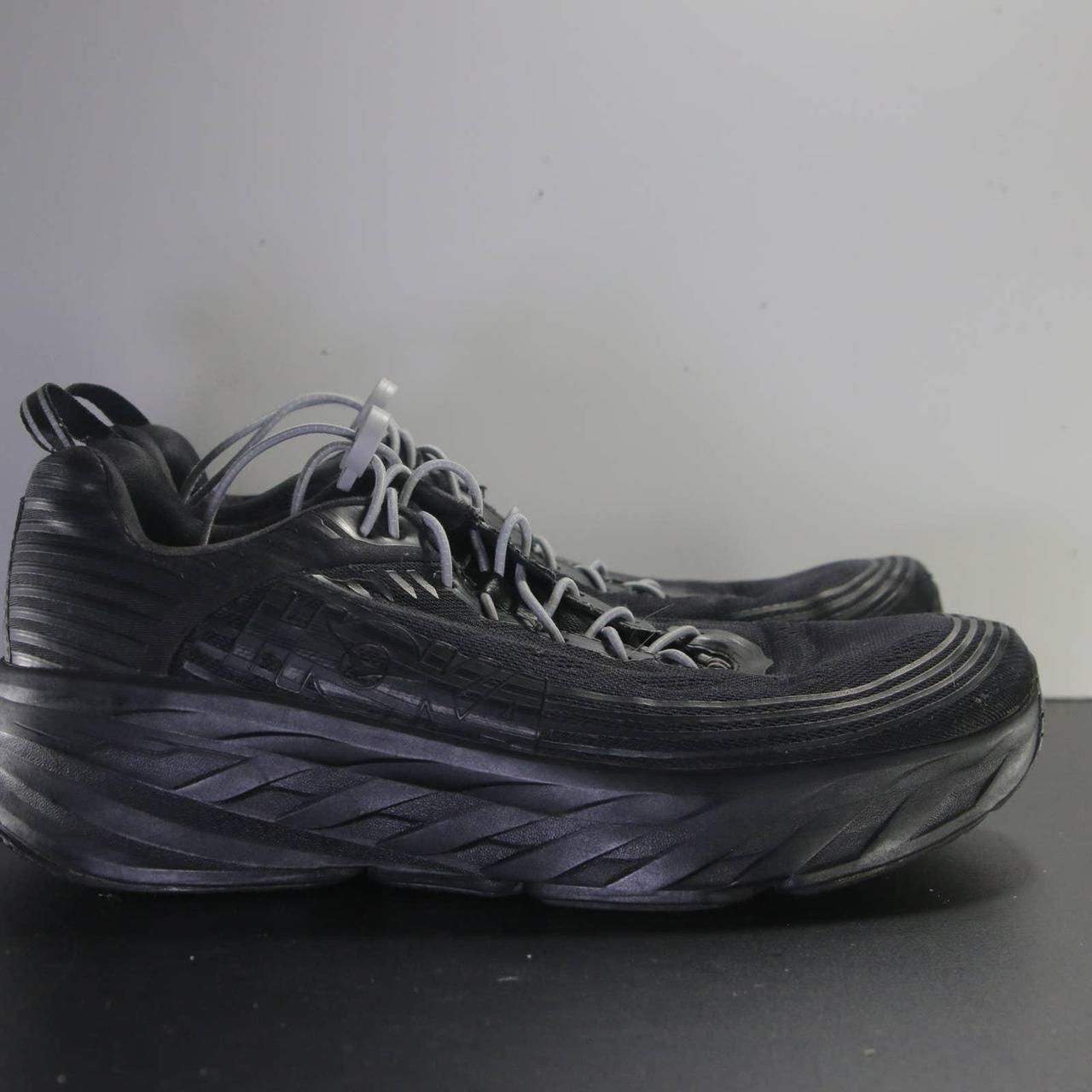 Name: Hoka One One Bondi 6 Low Black Men's Running... - Depop