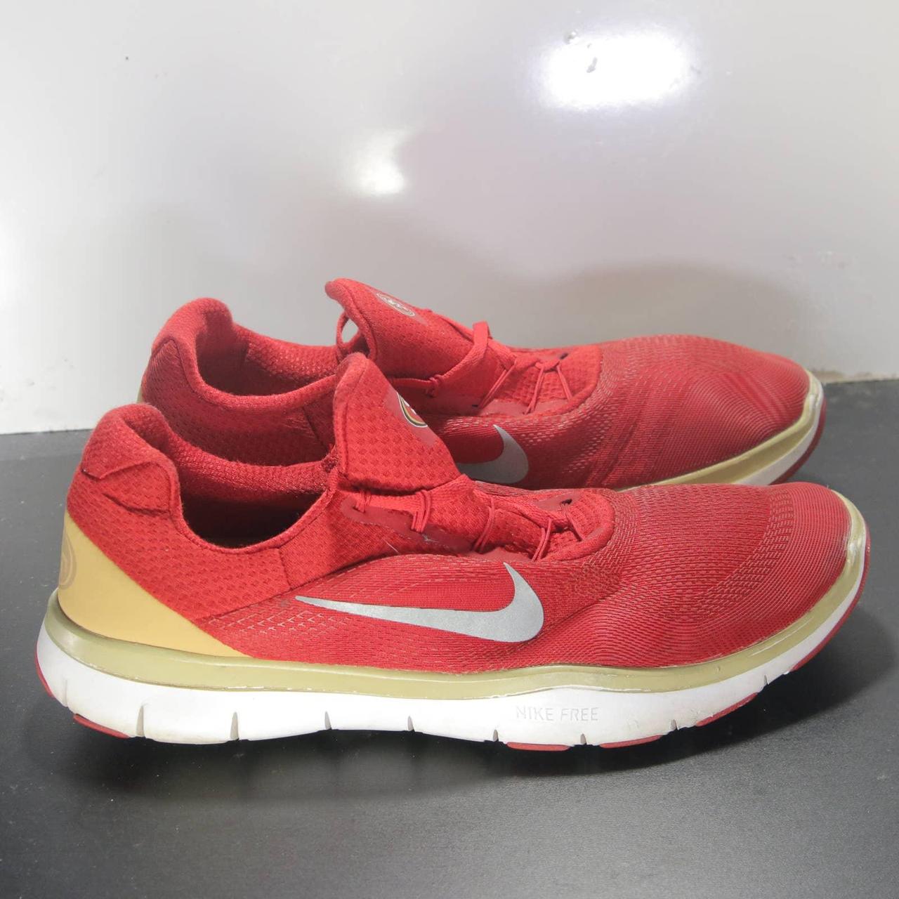 Nike free trainer v7 red best sale