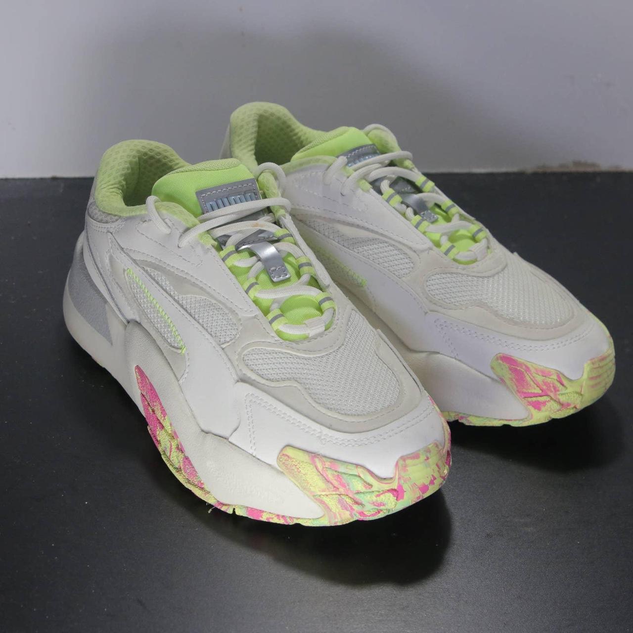 Name: PUMA Hedra Chaos Marshmellow Size 8 Womens... - Depop