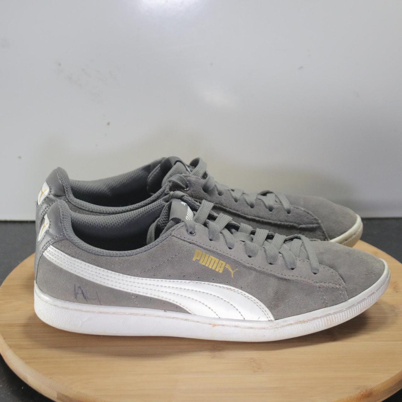 Puma suede womens shops grey