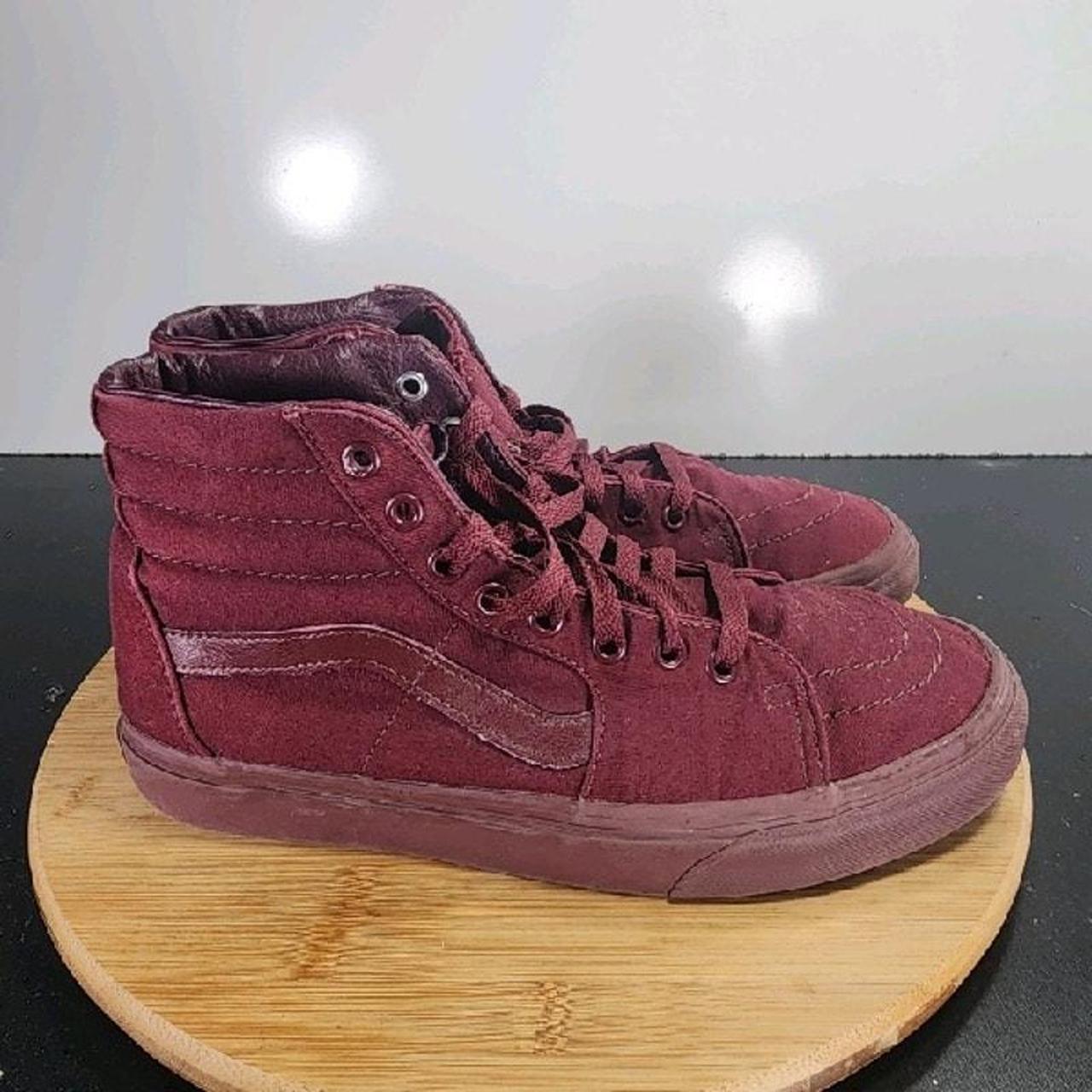 Name VANS Sk8 High Sz 9.5 Mens 009068 Burgundy