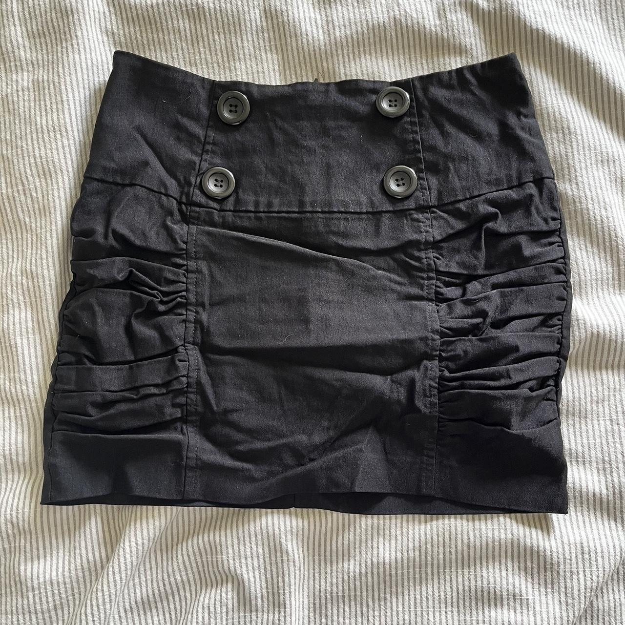 Black mini skirt - Depop