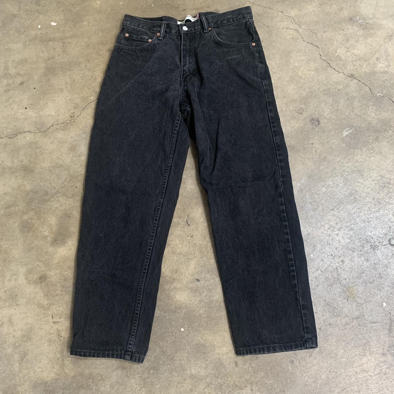 Levi's Men's Black Trousers | Depop