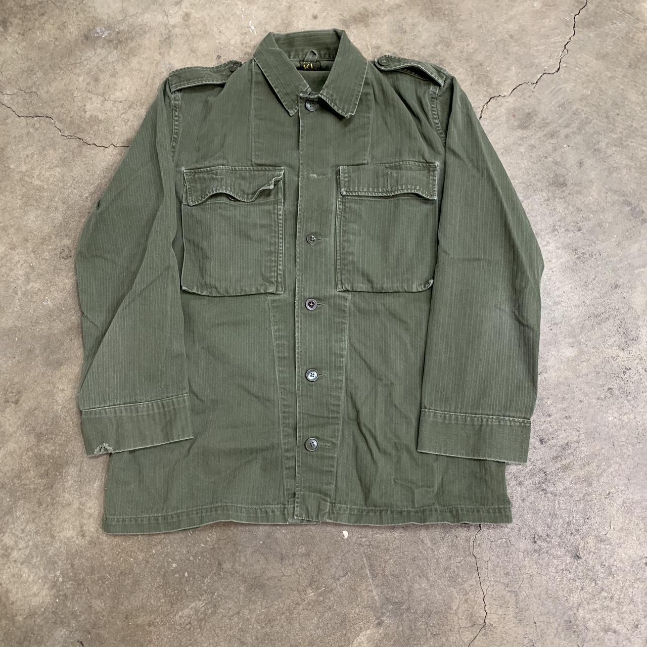 Reclaimed Vintage Men's Green Shirt | Depop