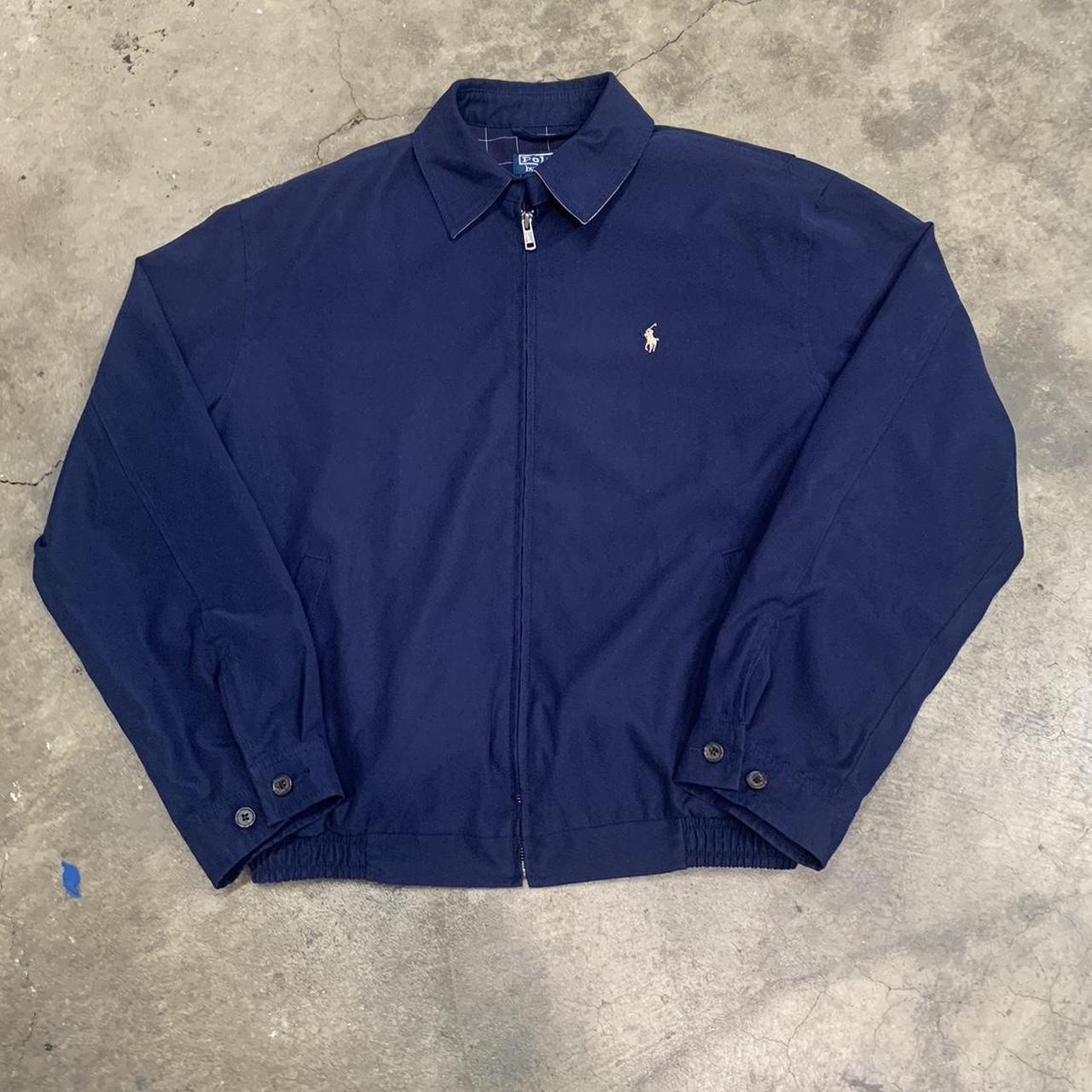 Polo Ralph Lauren Mens Navy Jacket Depop 0009