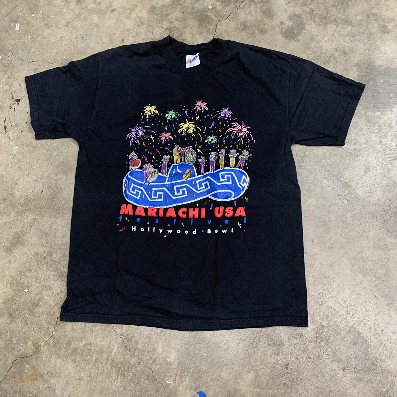 Vintage Mariachi Hollywood Bowl tshirt in good... Depop