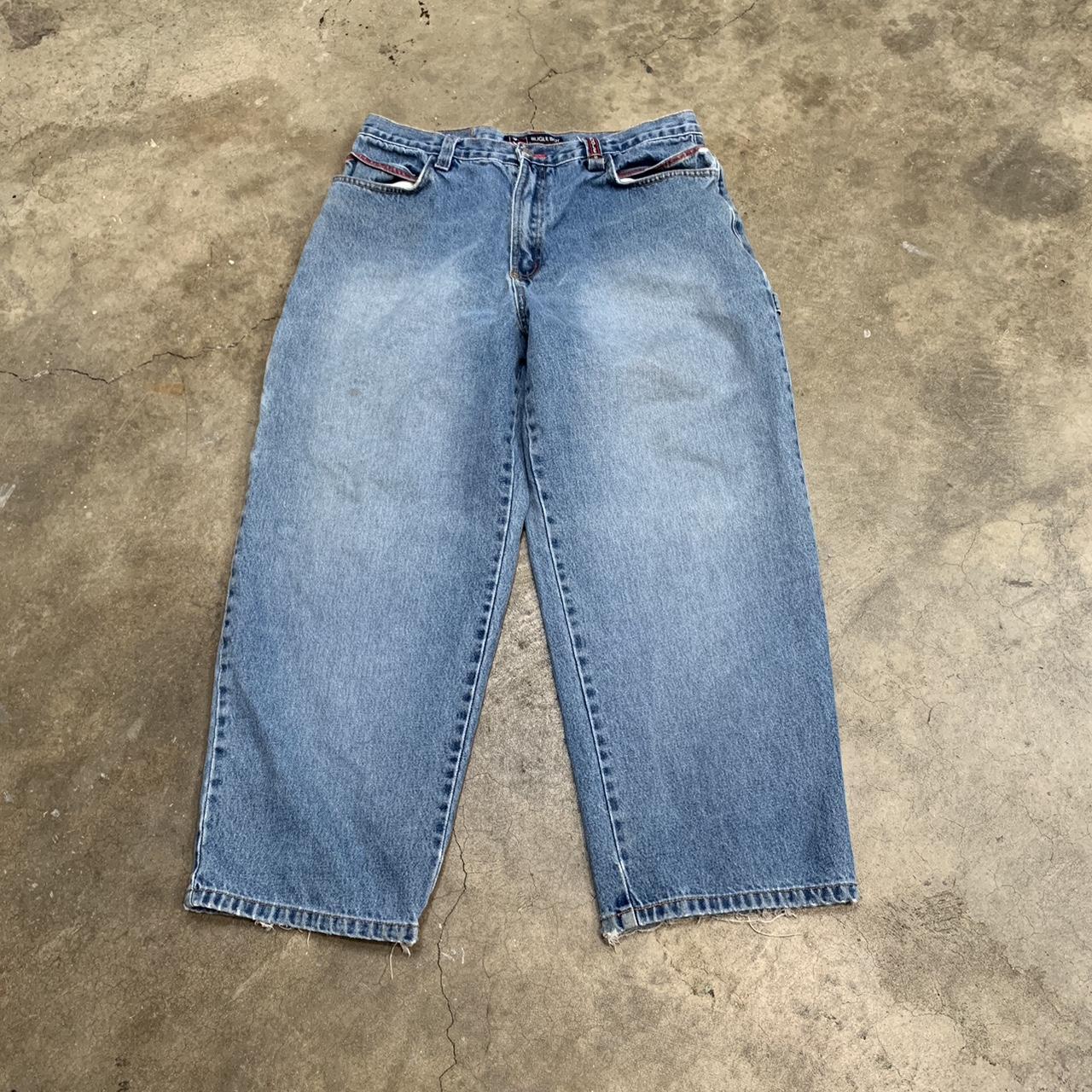 Y2K style Bugle Boy jeans in fair condition Has... - Depop