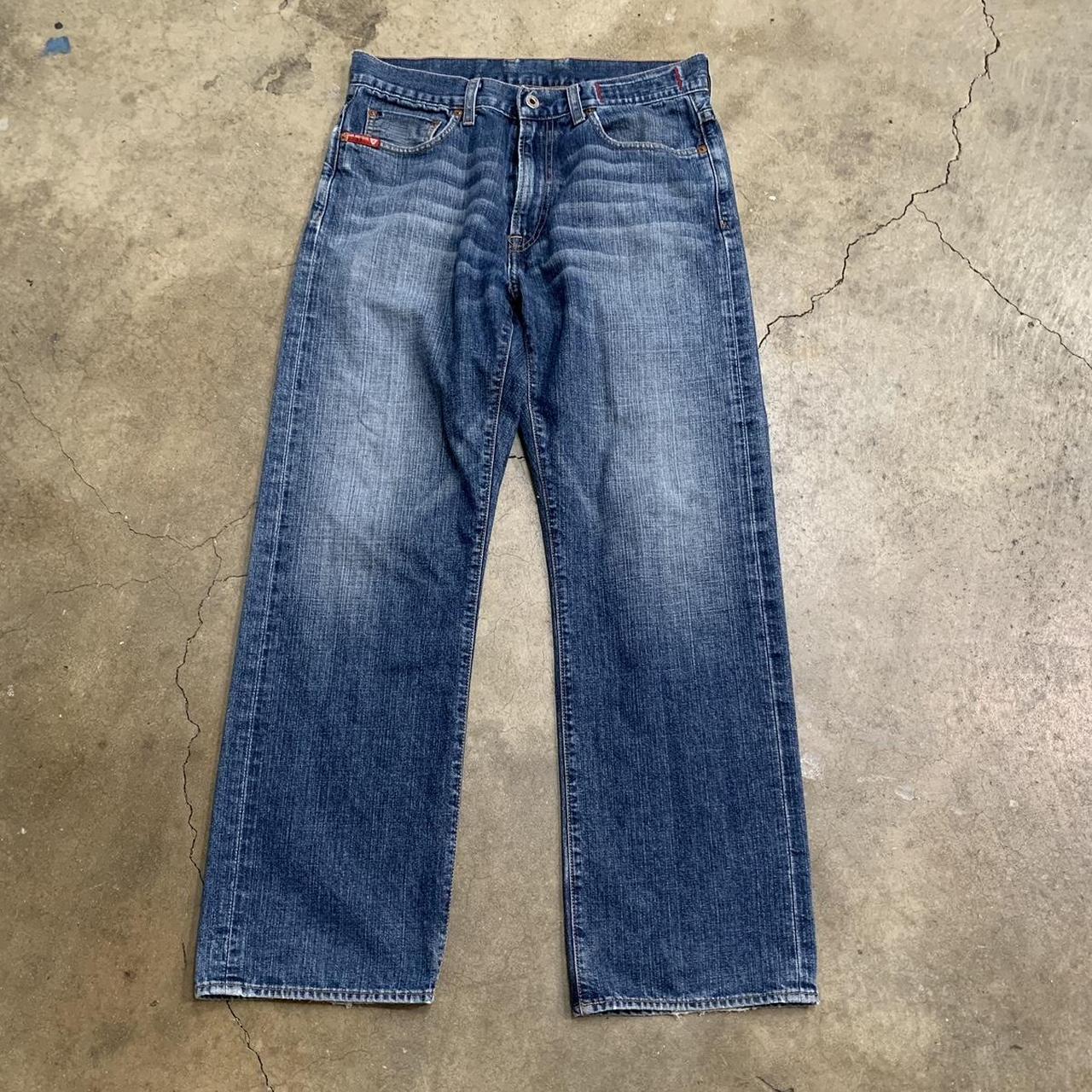 Y2K Guess jeans in good condition Light wear no... - Depop