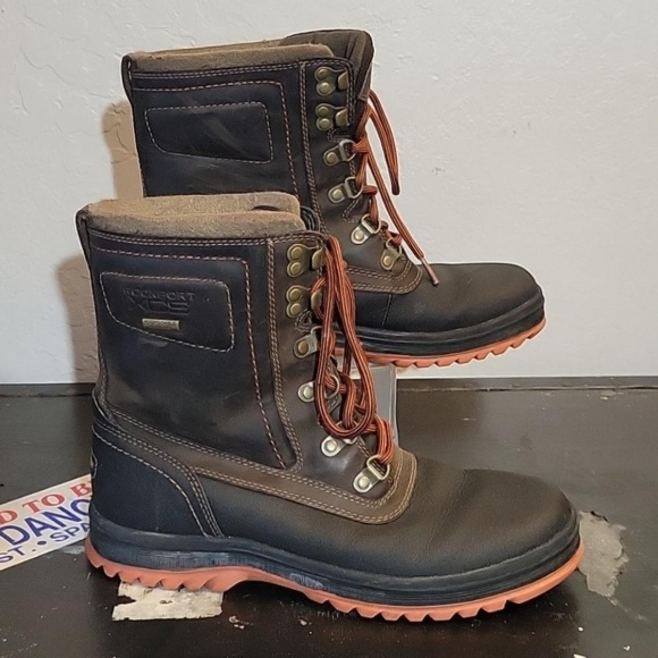 rockport boots xcs brown