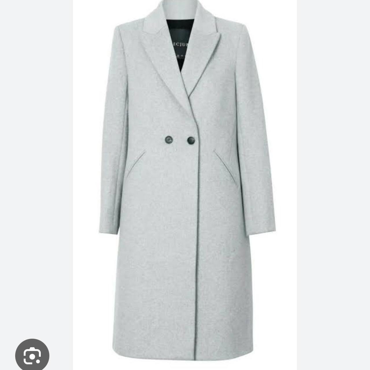 Decjuba Grey Winter Coat RRP 200 Selling for Depop