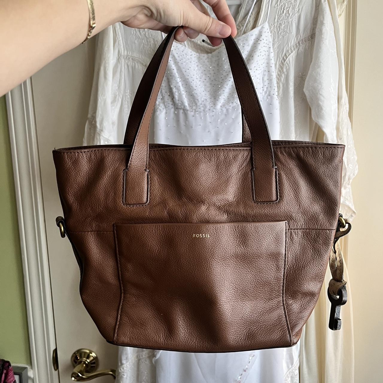 Fossil Women's Bag - Brown – Fossil Brown Leather… - image 1