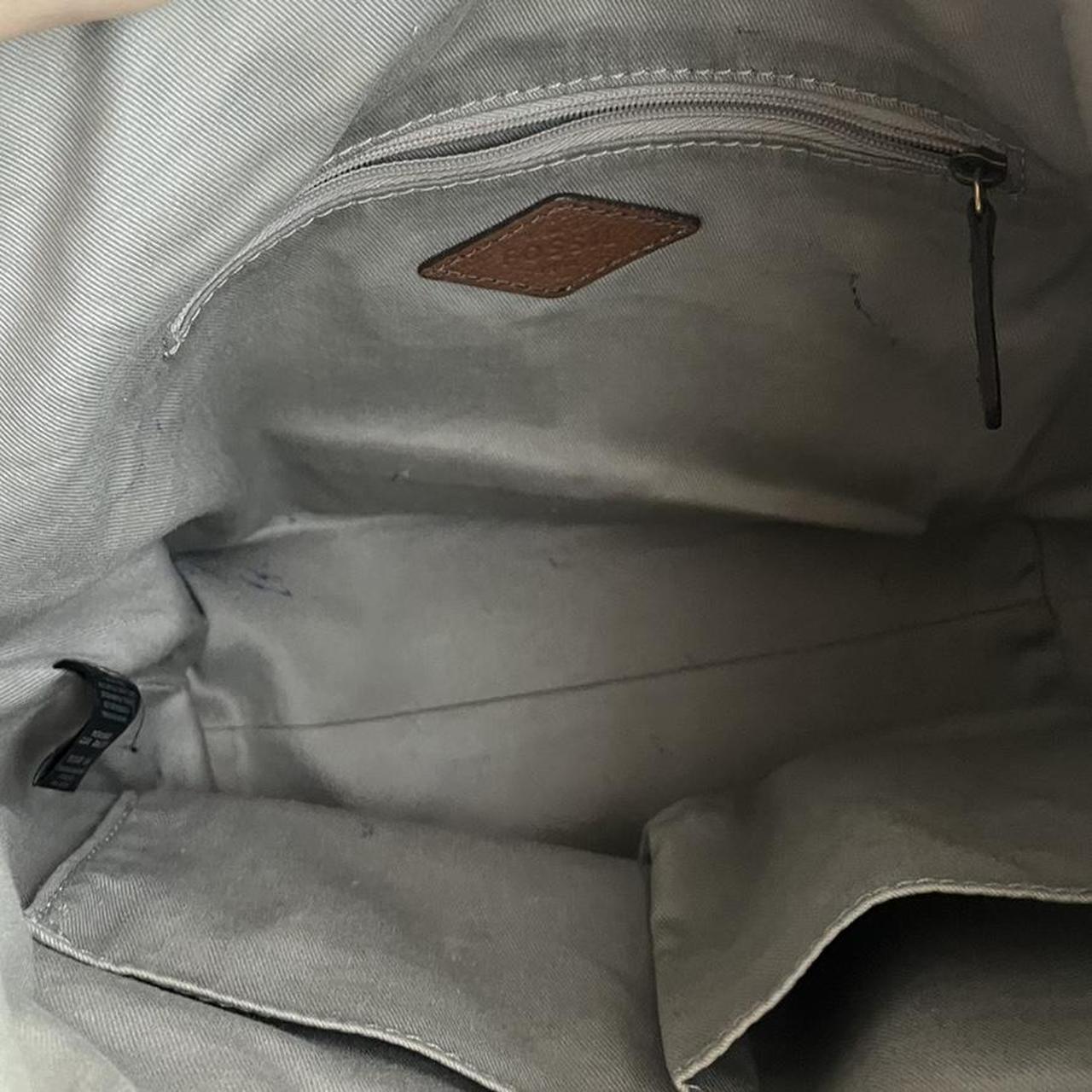 Fossil Women's Bag - Brown – Fossil Brown Leather… - image 6