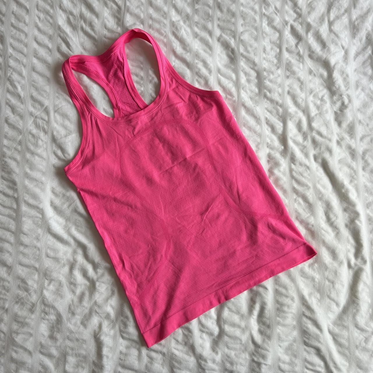 Lululemon Swiftly Tech Racerback, vibrant pink, Lulu... - Depop