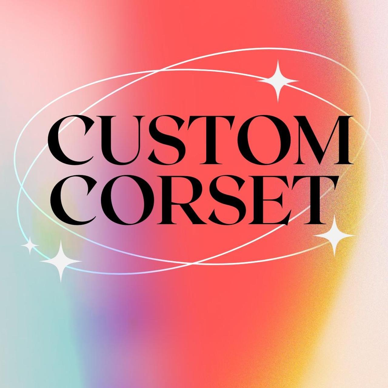 CUSTOM CORSET!! Custom corset - hand made by me!... - Depop