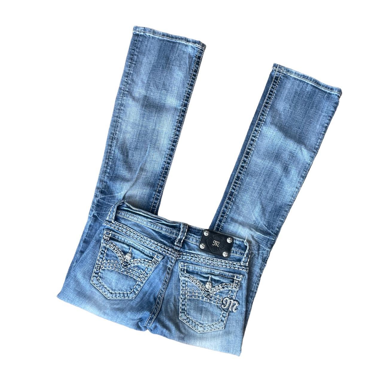 Miss Me Bling Jeans Y2k Bling Jeans In Great Depop 5635