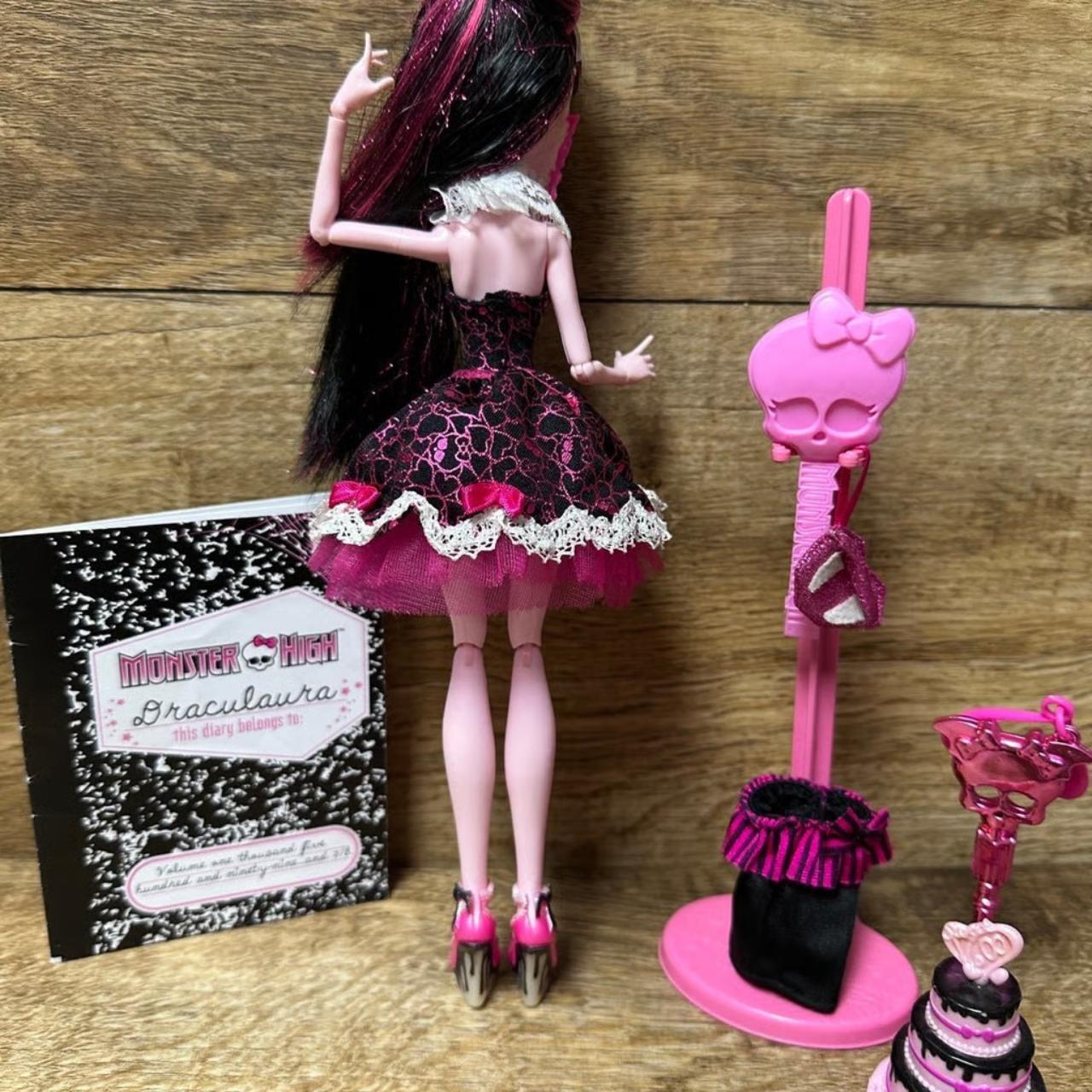 Monster High Sweet 1600 Draculaura Complete,