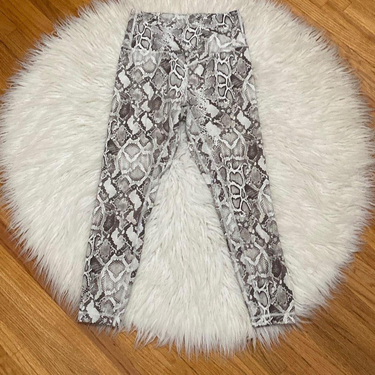 Victoria secret shop snakeskin leggings