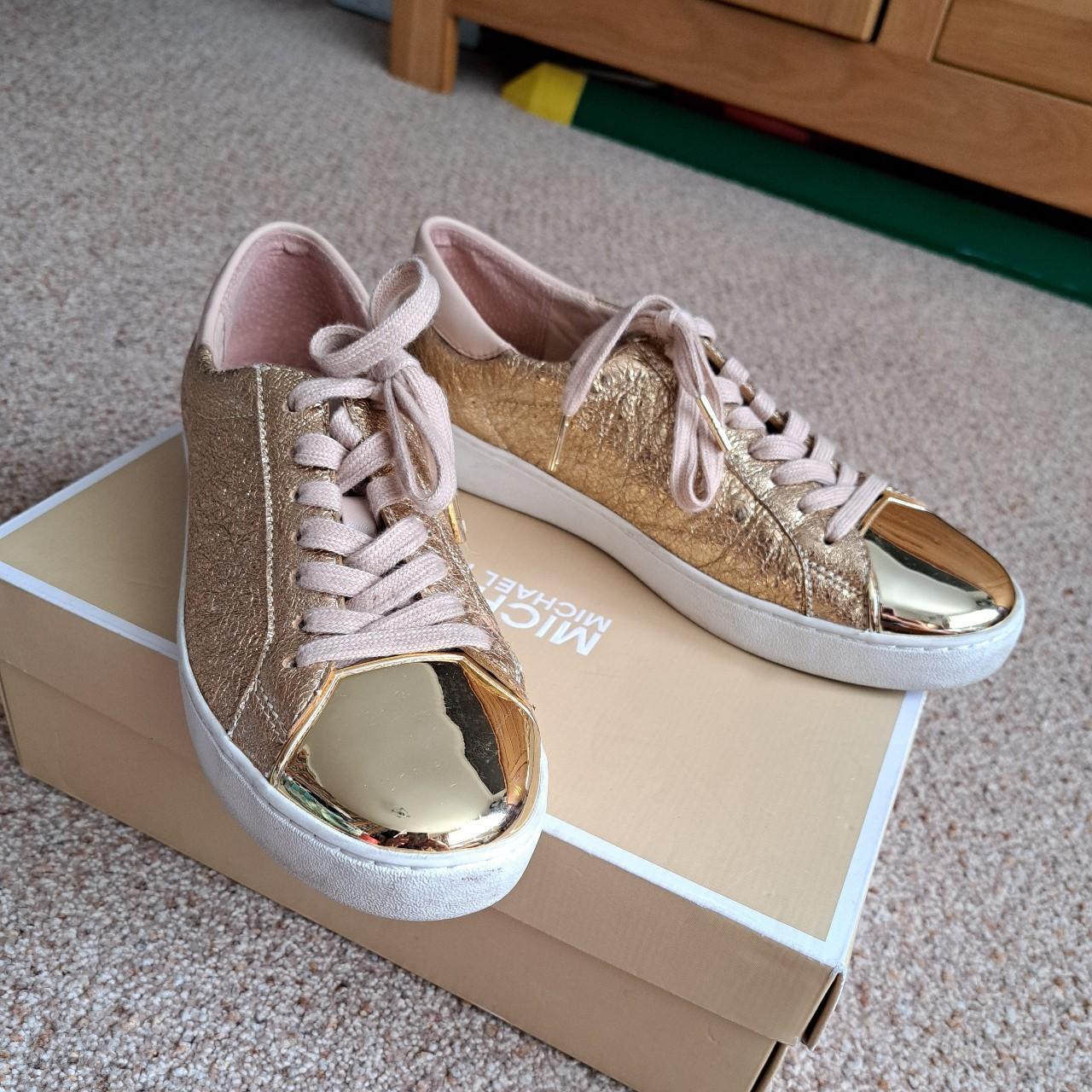 Michael kors gold trainers online