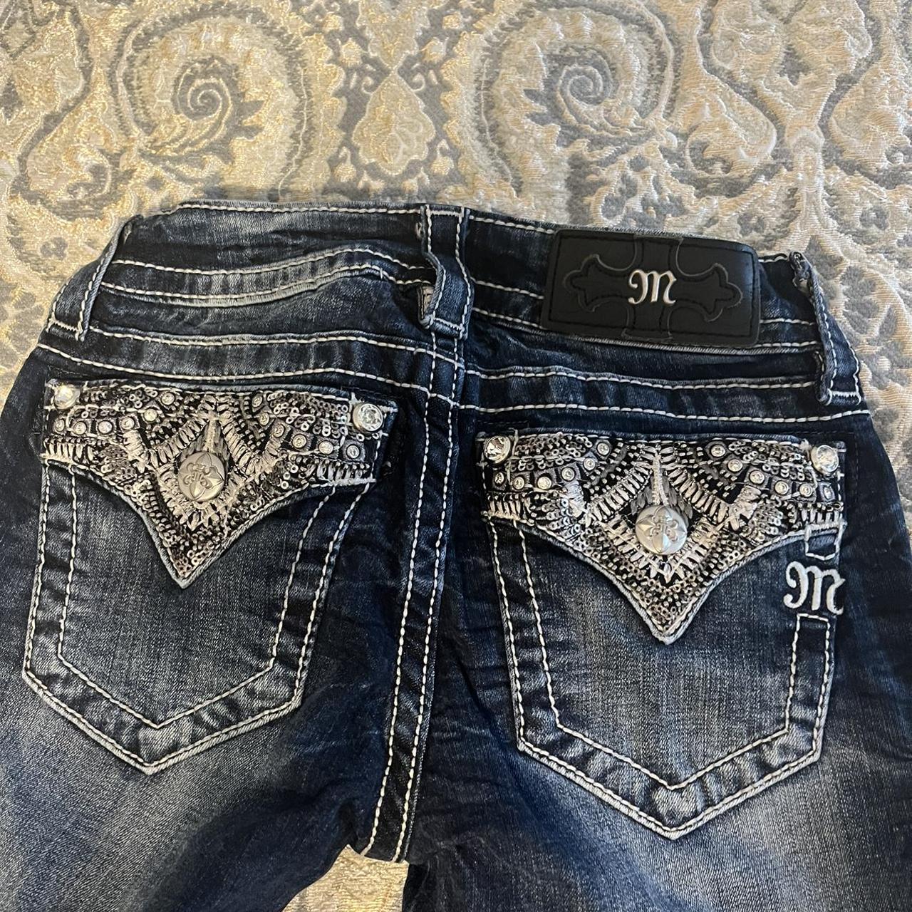 Women signature boot buckle jeans size 23/00 Jeans... Depop