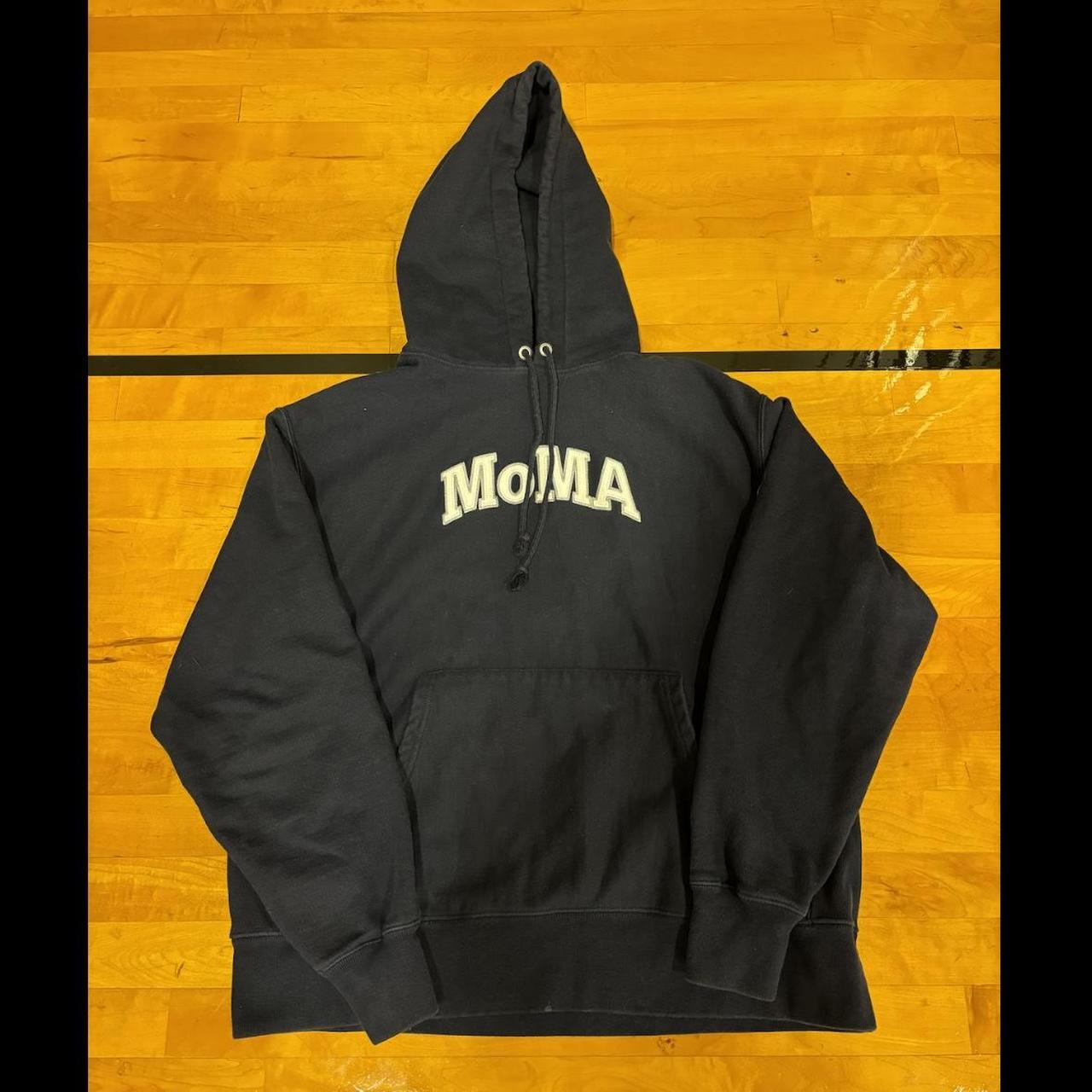 トップス MOMA champion reverse weave S navy MoMA x Champion Reverse Weave Crewneck Sweat “MoMA Edition