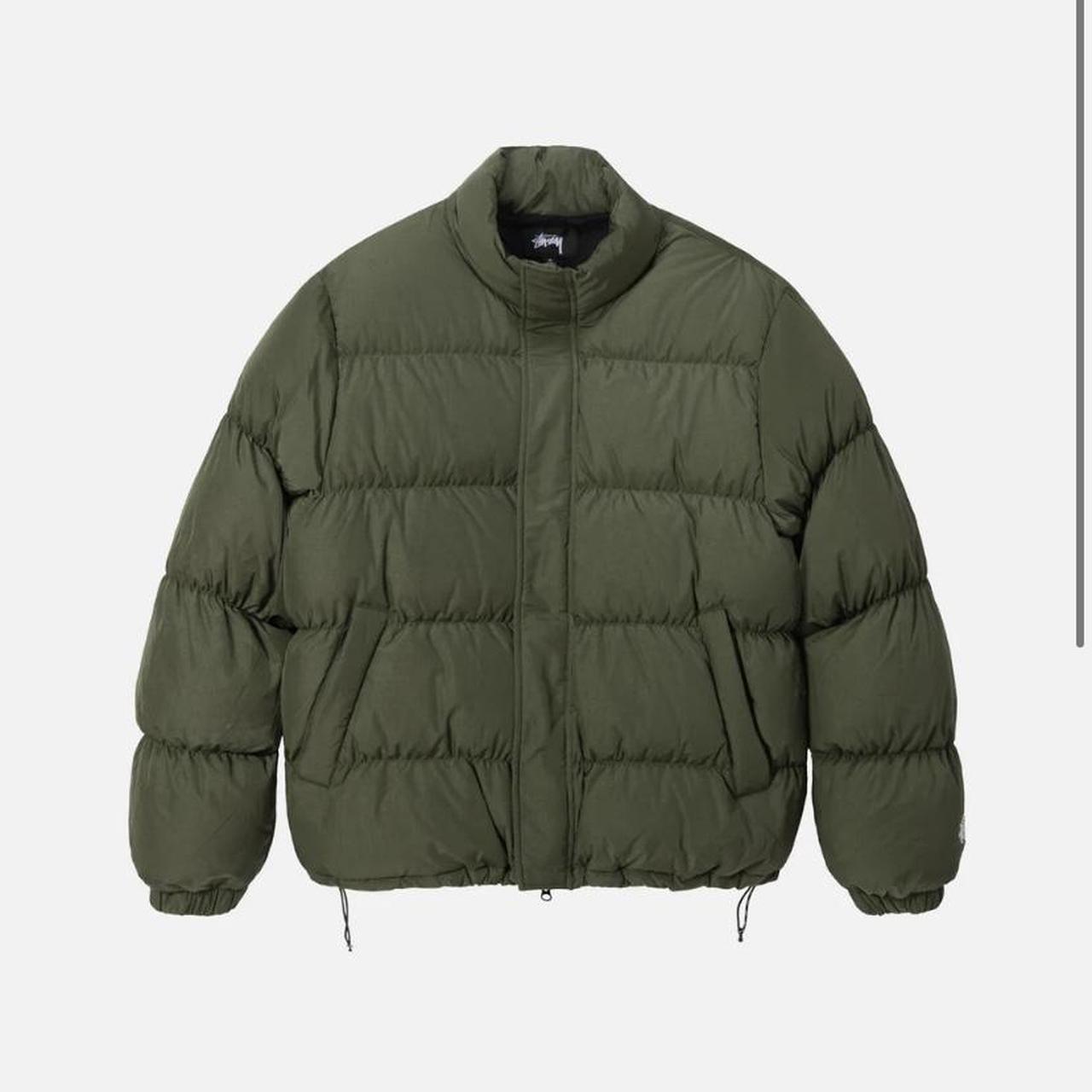 Stussy ripstop down puffer jacket Colour - Olive RRP | Depop