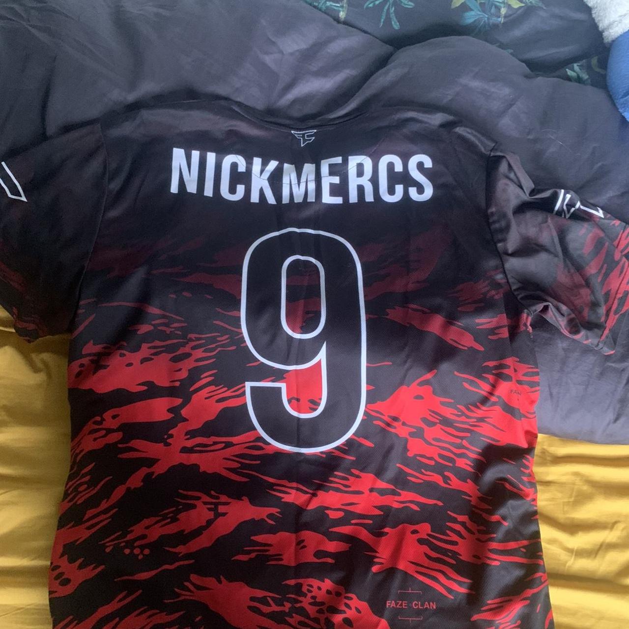 Nickmercs Jersey Faze Clan Jersey #9 Nickmercs Depop