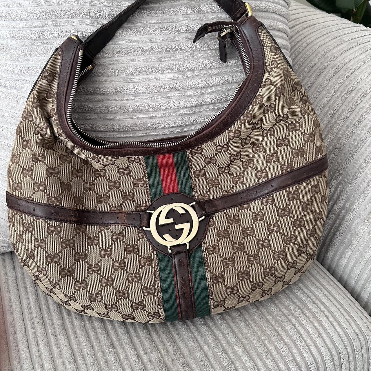 Vintage Gucci bag still in very good use, can hold... - Depop