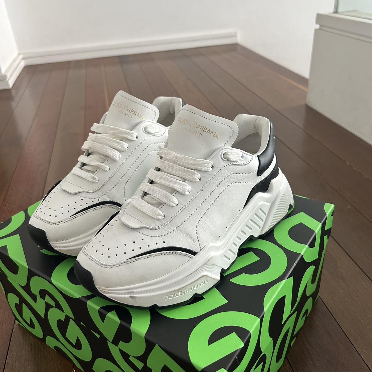 DG SNEAKER BASSA VITELLO NAPPATO - Size 38 sadly... - Depop