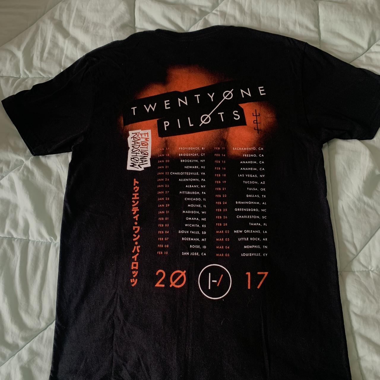 Twenty One Pilots Emotional Roadshow Shirt From The Depop