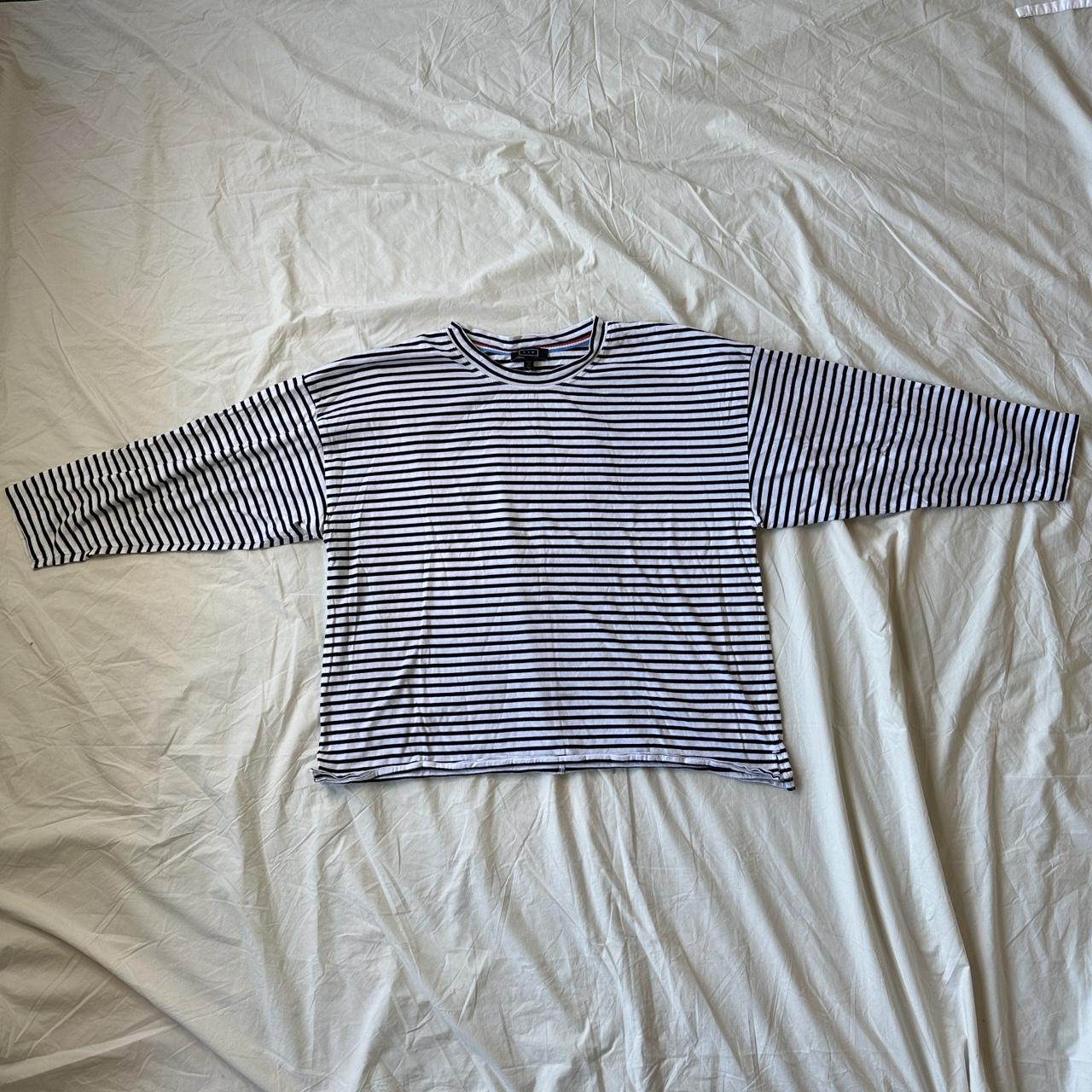 AYR striped shirt, channel your inner French girlie... - Depop