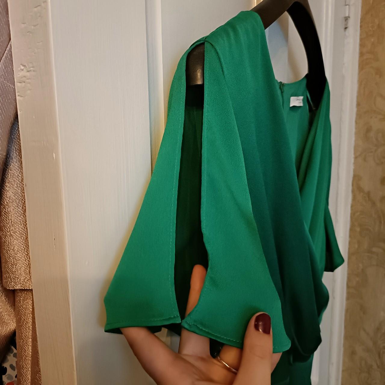 Jacques vert green dress best sale