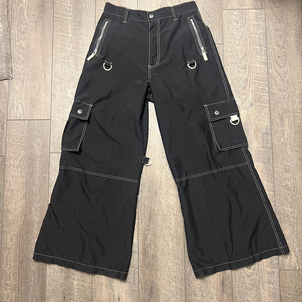 Macgear Black Rave Shorts パンツ 90s 00s Macgear Rave Pants