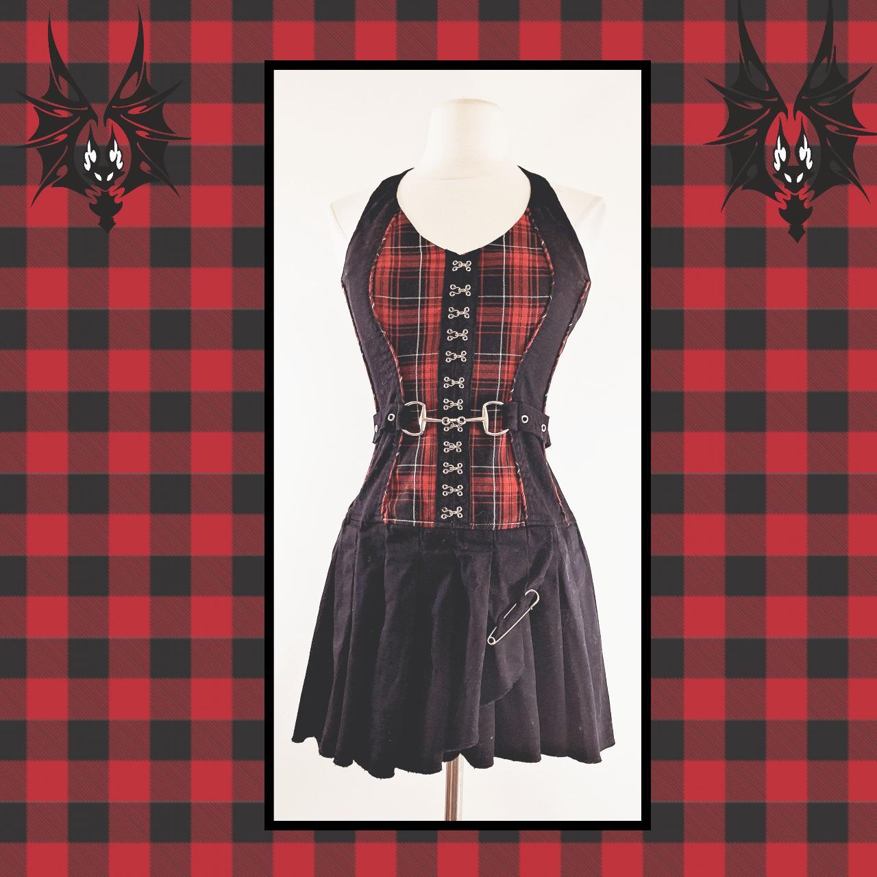 Red plaid dress (Tripp outlet style)