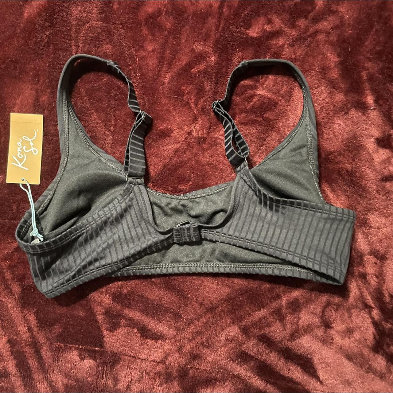 Kona Sol Women S Black Bikini And Tankini Tops Depop