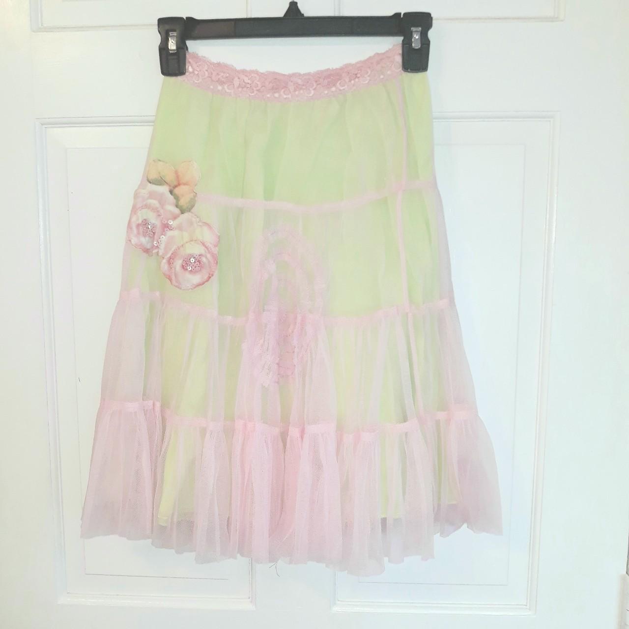 Adorable vintage y2k whimsical vintage pink and... - Depop