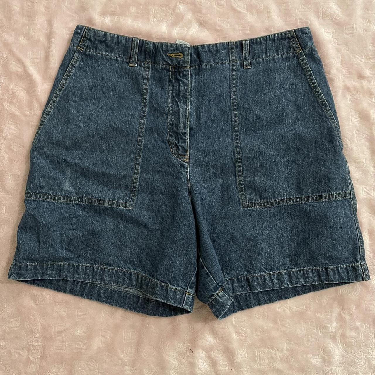 Cute jorts for summer, have a clean look. Slight... - Depop