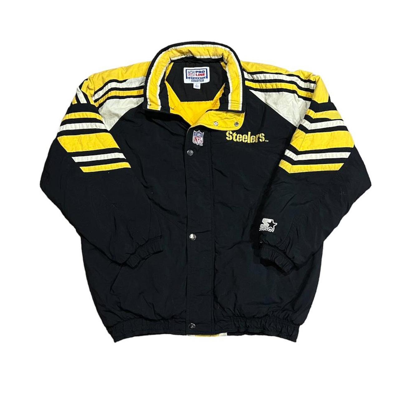 Vintage Steelers Pro Line Starter Jacket Used... - Depop