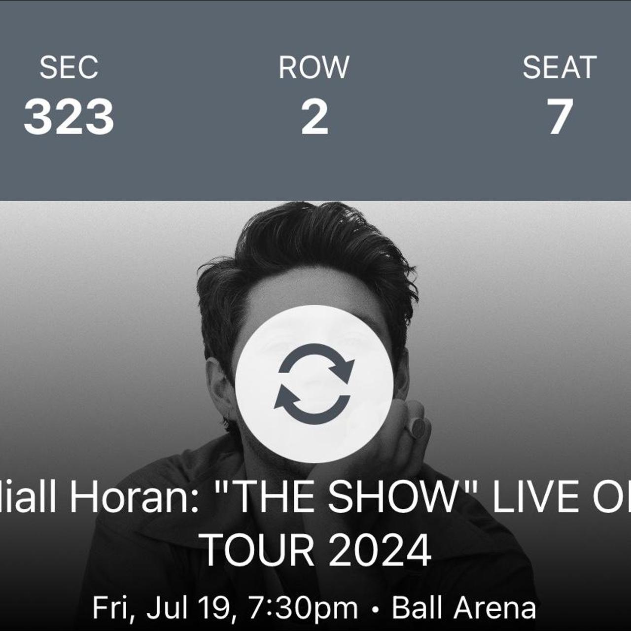 Niall Horan: The Show Live On Tour 2024 Tickets 2... - Depop