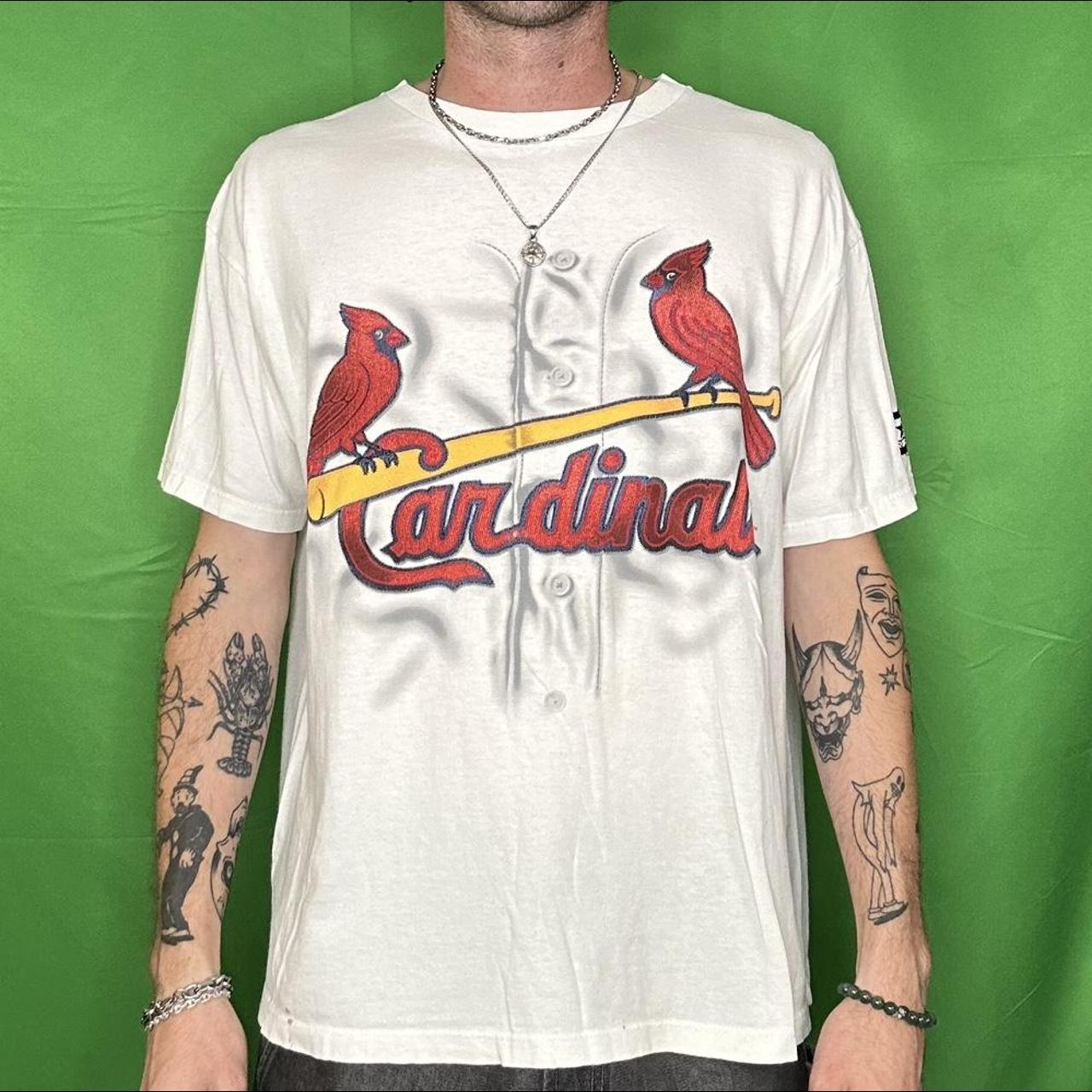 Vintage St. Louis Cardinals AOP MLB Tee Vintage - Depop